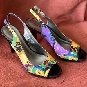 Bandolino women’s sexy multi-colored peep-toe.